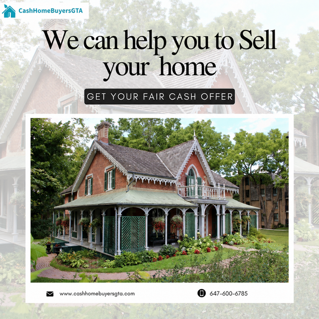 Cash Home Buyers,Offer in 24 hours Call 647-600-6785