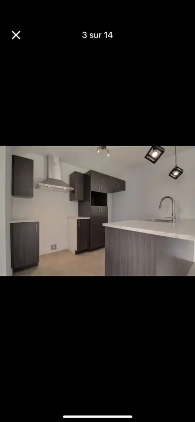 Cessation de bail Grands 5 1/2 moderne 1550$/mois Libre mi-février À Pintendre Raison: achat d’une m...