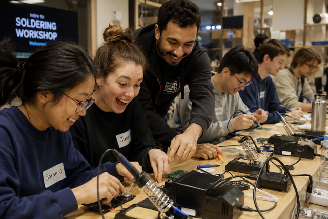 Soldering & Electronics Basics Workshop550226411337164801