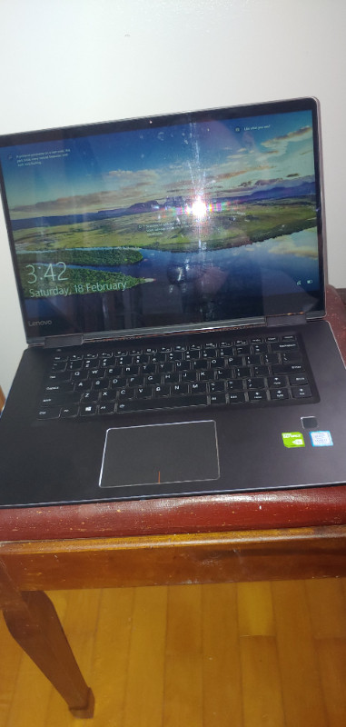 Laptop Lenovo Yoga 710 Touchpad dans Portables  à Longueuil/Rive Sud - Image 2