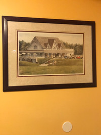 Walter Campbell Golf Clubhouse Print
