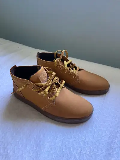 Timberland Men's Davis Square Leather and Fabric Chukka Boots, View more
