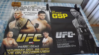 GSP GEORGES ST- PIERRE UFC FIGHT EVENT POSTERS/#137  & #154