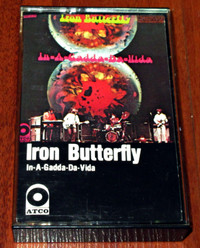 Cassette Tape :: Iron Butterfly – In-A-Gadda-Da-Vida