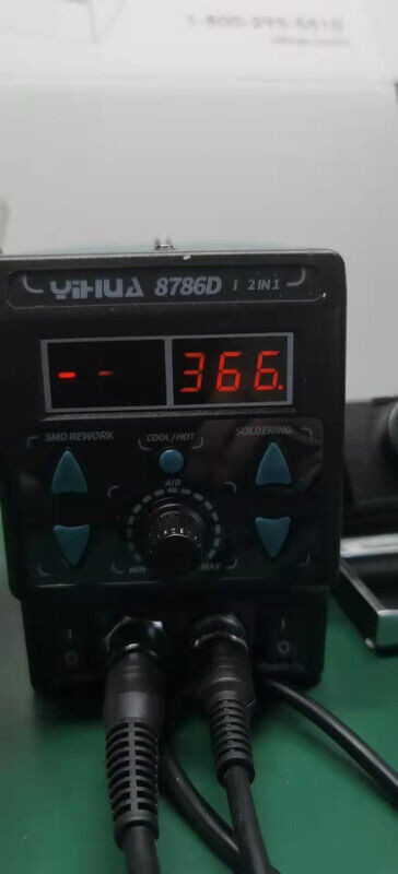 Brand New Yihua   8786D-I  2 in 1 soldering station in General Electronics in Mississauga / Peel Region - Image 2