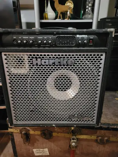 2 bass amps, View more