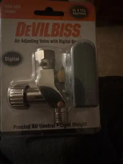 Devilbiss air digital gauge , View more