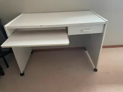White Computer Desk, View more