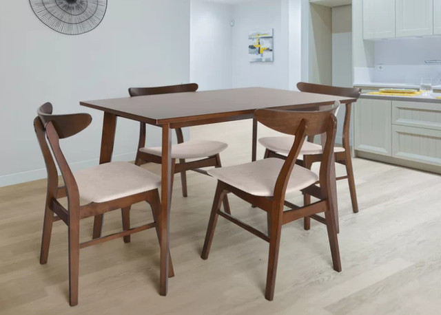 5 piece Table and Chair set - Brand new - never used in Dining Tables & Sets in Saint John