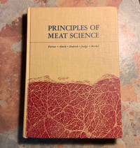 Principles of Meat Science - book