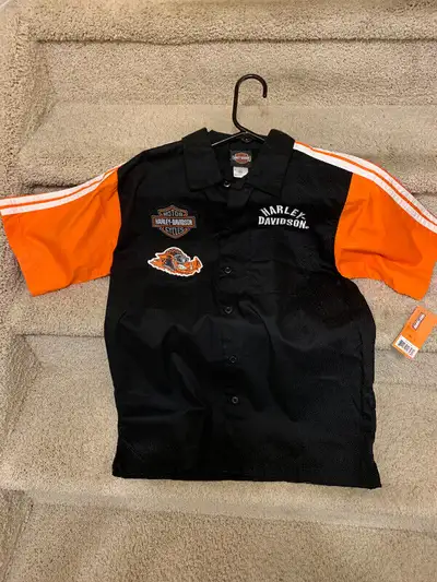 have a new never worn harley davidson child s size large bought for grandson and too small $20