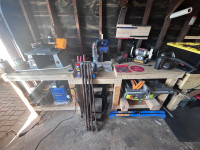 Workshop Woodworking Tools Bench Various