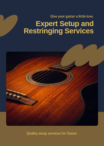 Guitar Restring and setup Service!!, View more