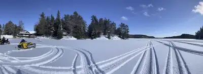 COTTAGE • ICE FISHING & SNOWMOBILING • NORTH OF BA, View more