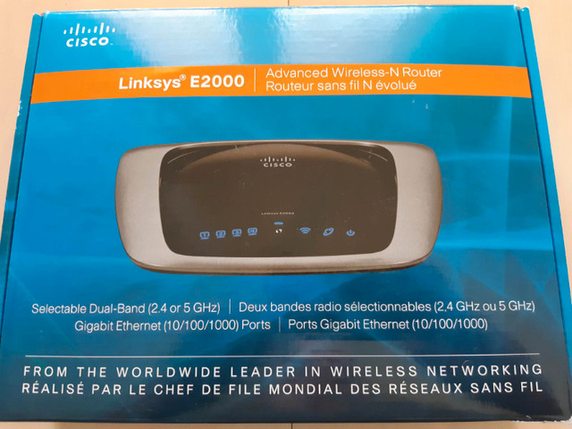 Routeur Linksys E2000 dans Réseaux  à Longueuil/Rive Sud - Image 2