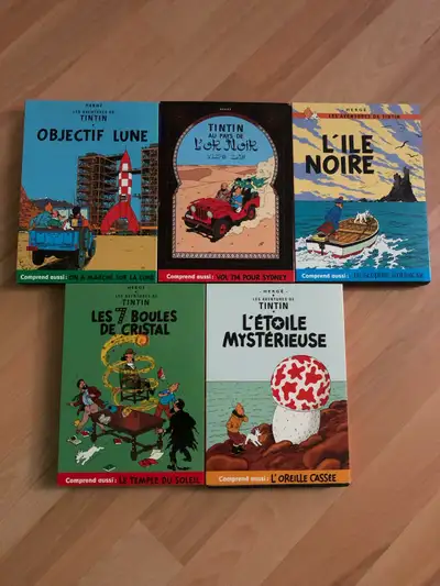 Les Aventures de Tintin on DVD’s 2 movies per case, View more
