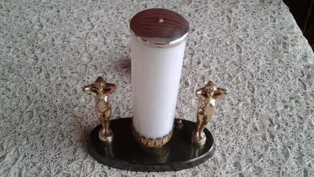 Vintage Set of Art Deco Table Lamps in Arts & Collectibles in New Glasgow - Image 9