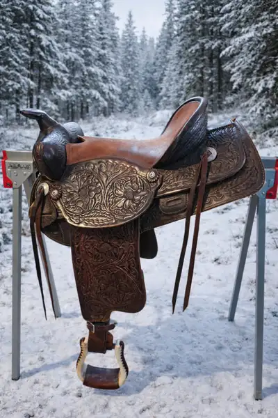 Western Rawhide Saddle For Sale, View more