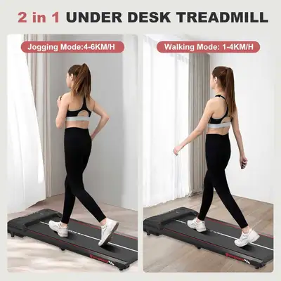 Stay active while you work or relax with the CITYSPORTS Under Desk Treadmill! This 2-in-1 walking pa...