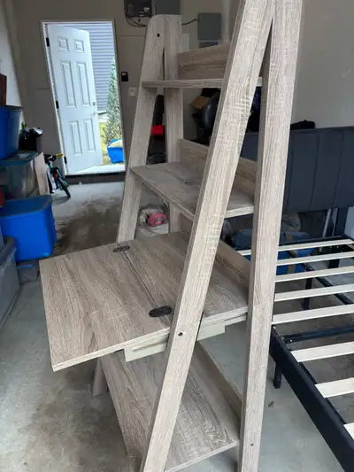 Shelving Unit with Drop Down Writing Self, View more