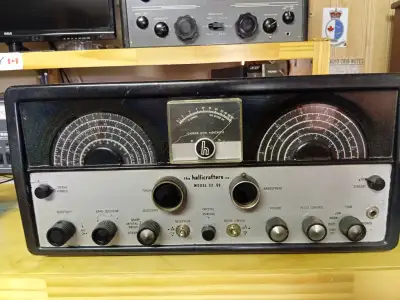 WORKING HALLICRAFTERS MODEL SX-99 VINTAGE ANTIQUE HAM RADIO, View more