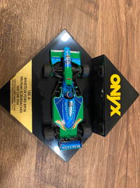 Benetton, Ford.  Michael Schumacher, test car 1994