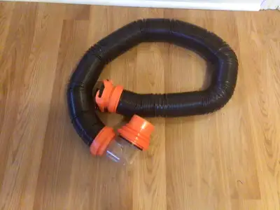 Equipment Package includes Sewer Hose, Sewer Hose Connections, Hose Support Track, 4 support towers...