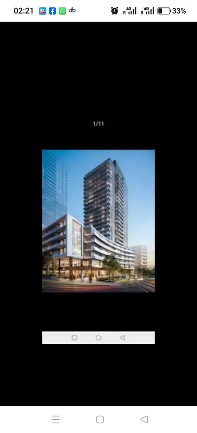 Brand New Top-Grade Condo，7th Floor Open Concept W/Laminate Floor 2Br+2 Full Bath Stainless Steel Ap...