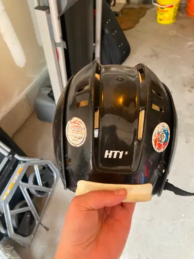 Free child’s cmc hockey helmet, View more