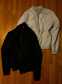 Two urban heritage jackets (both large)