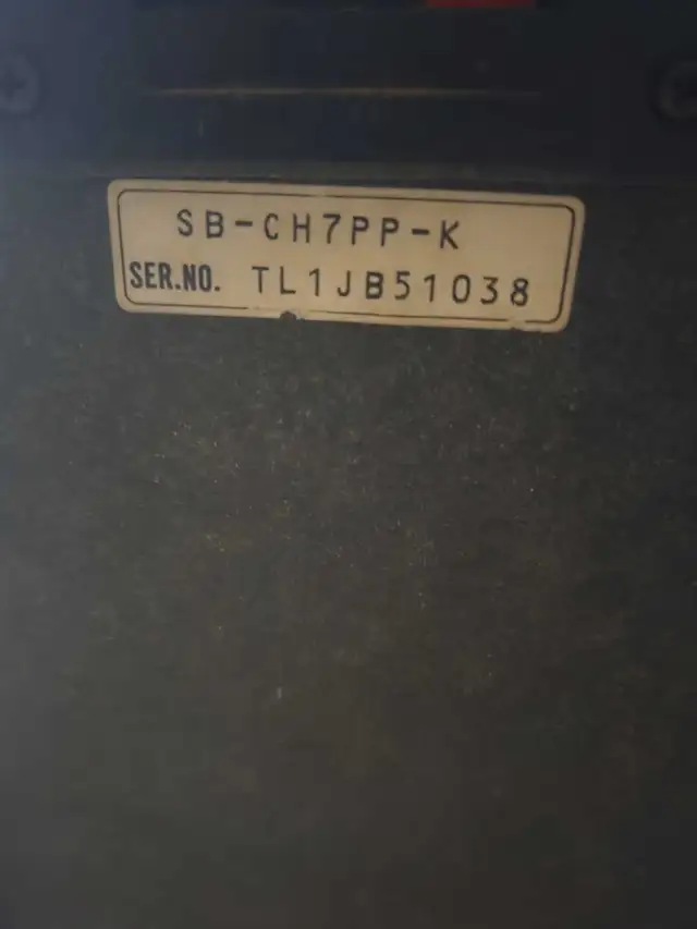 Vintage Panasonic 2-Way Speakers Model SB-CH7PP-K in Speakers in Dartmouth - Image 5