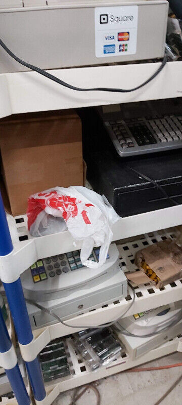 sharp er a-550 twin bonded ink cartridge printer used cash regis dans Ordinateurs de bureau  à Edmundston - Image 4