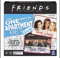 Friends TV Show, The One with The Apartment Bet Party Game,