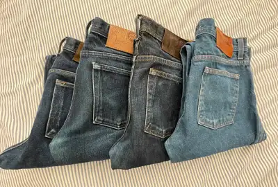 Naked & Famous denim 4 pairs, $75 ea, View more