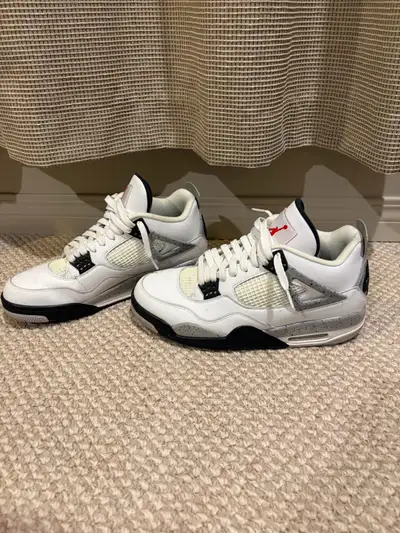 Jordan 4 White Cement, View more