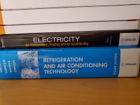 Textbooks for TRU Refrigeration Mechanic