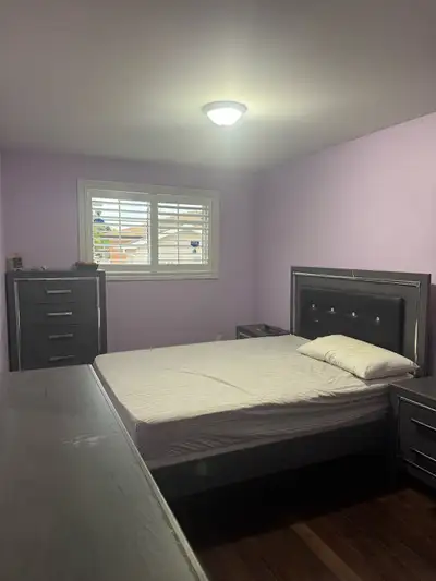 Private big room available for girl, king size bed, cupboard, dressing table, one closet. All utilit...