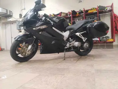 For sale - 2002 Honda vfr800 v4 vtec. Runs smooth and fast. Check out the pics. Needs nothing.