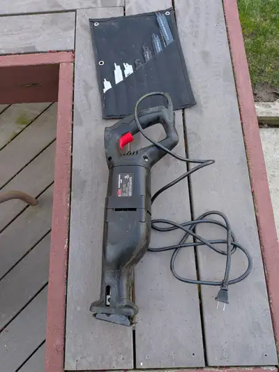 Reciprocating Saw-Corded with multiples blades, View more