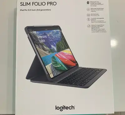 iPad Pro 12.9 inch (3rd generation) Slim Folio BT Keyboard, View more