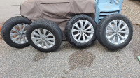 NOKIAN ONE Tires on VW OEM Rims (Set of 4)