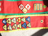 Like new Scout Canada uniform band + much more for sale     b981