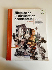 Manuel/livre cégep: Histoire de la civilisation occidentale 6e