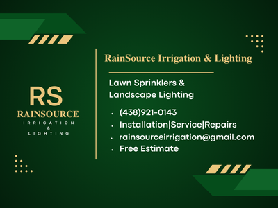Professional irrigation in Brampton, Caledon,, View more
