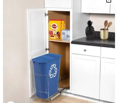 Slide-out under cabinet organizer, View more