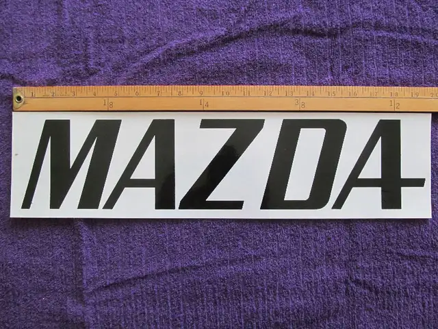 RARE STICKER DECALQUE DECALS MUSCLE CAR MAZDA 1970 in Arts & Collectibles in Laurentides - Image 2