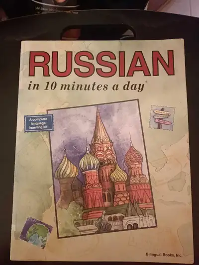 Learn Russian in 10 Minutes a Day book with stickers, View more