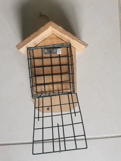 Birds Suet Wooden Box , $10