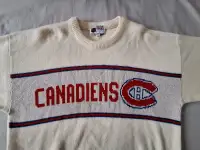 VINTAGE Montreal Canadians CCM Sweater by CLIFF ENGLE