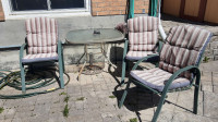 Free Outdoor Chairs and table